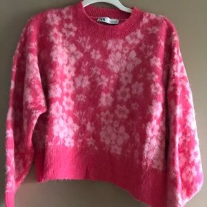 Pink Zara sweater